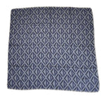 Dior Homme CD Diamond Logo Scarf Shawl Silk Wool Navy Gray — view 6
