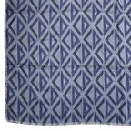 Dior Homme CD Diamond Logo Scarf Shawl Silk Wool Navy Gray — view 8