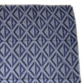 Dior Homme CD Diamond Logo Scarf Shawl Silk Wool Navy Gray