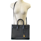 Saint Laurent Paris Sac de Jour Small 2-Way Shoulder Bag Leather Black — view 8