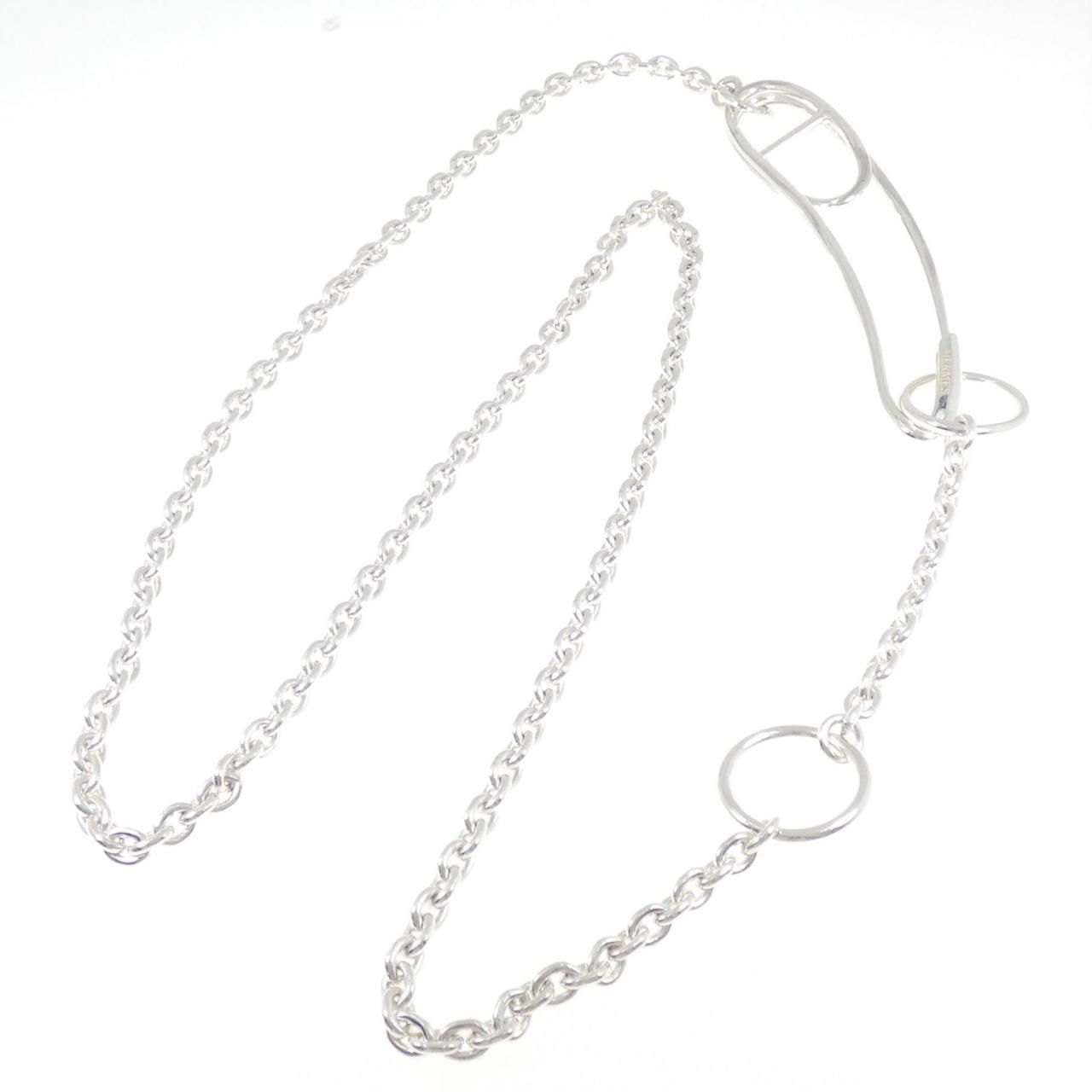 Hermes Chaene D'ancre Punk Necklace — view 4