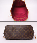 Louis Vuitton Tote Shoulder Bag Neverfull MM Monogram — view 3