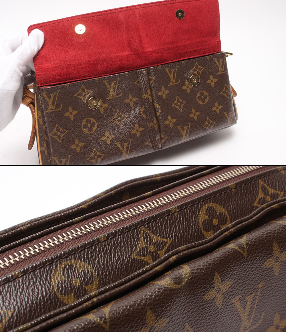 Louis Vuitton Shoulder Bag MM Monogram — view 9