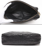 Chanel Chain Shoulder Bag Crossbody Lambskin Gold Quilted — view 3