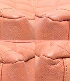 Chanel Chain Tote Shoulder Bag Silver Quilted Caviar Leather — view 5