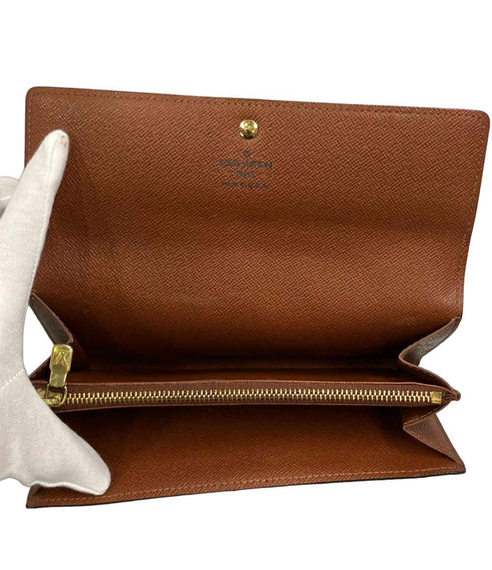 Louis Vuitton Wallet Pochette Porte Monet Cles Monogram — view 3