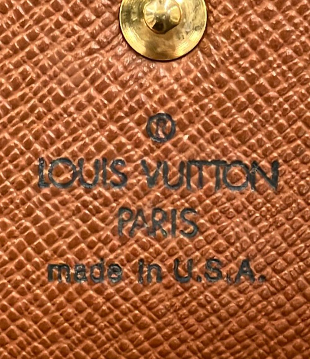 Louis Vuitton Wallet Pochette Porte Monet Cles Monogram — view 4