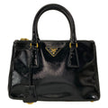 Prada Handbag Black Leather