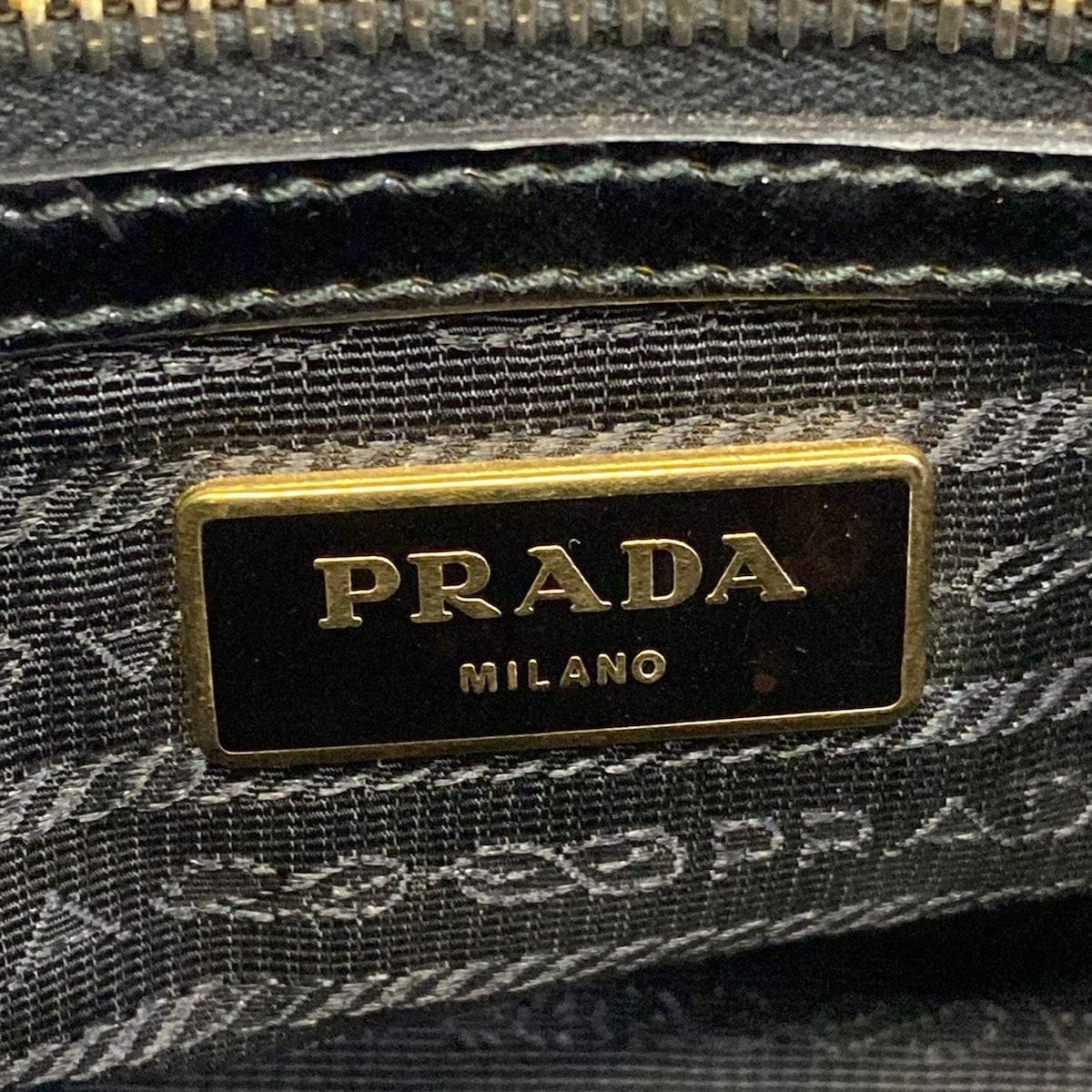Prada Handbag Black Leather — view 9