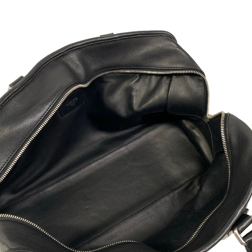 Loewe Handbag Amazona 36 Black Leather — view 7