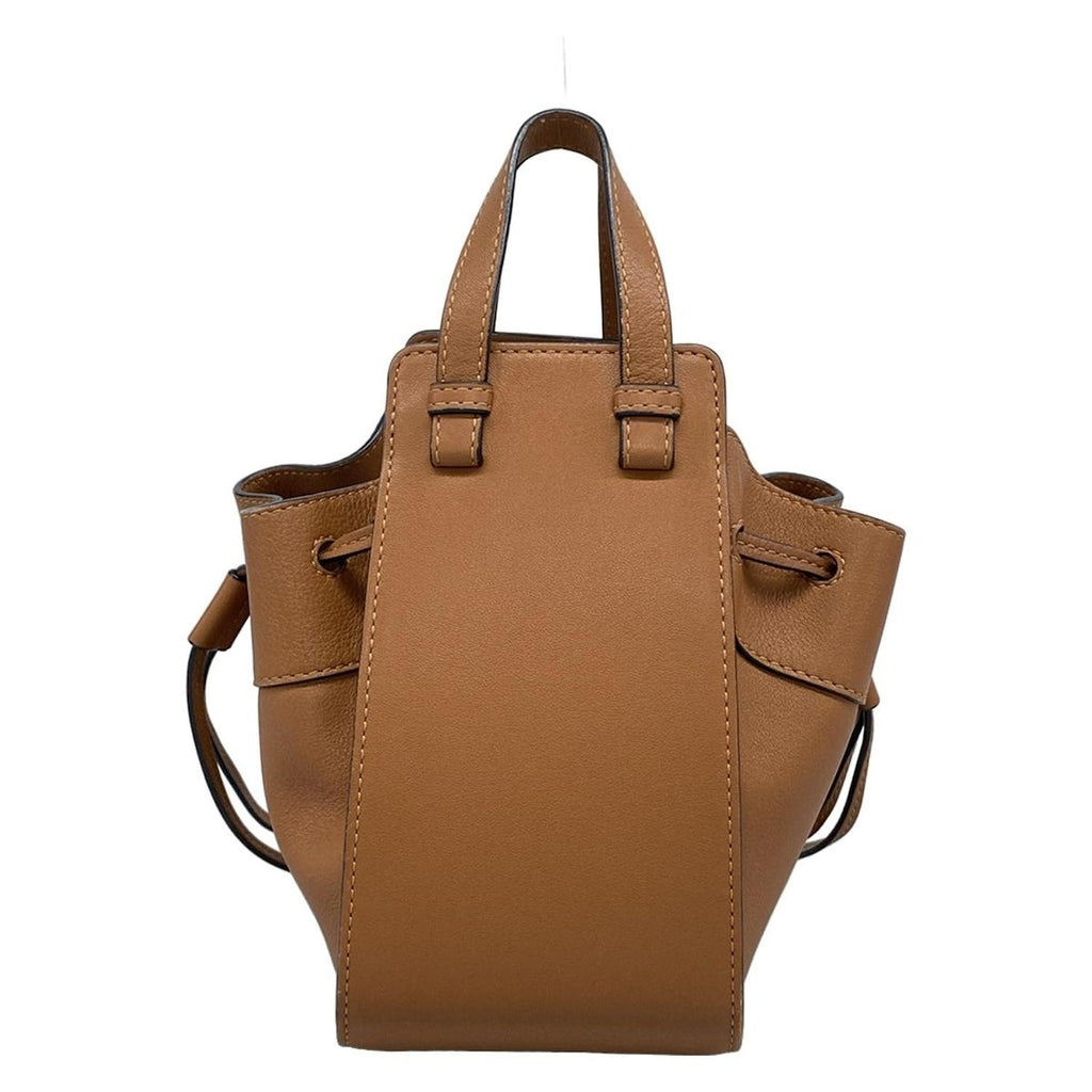 Loewe Handbag Hammock Drawstring Bag Mini Brown — view 3