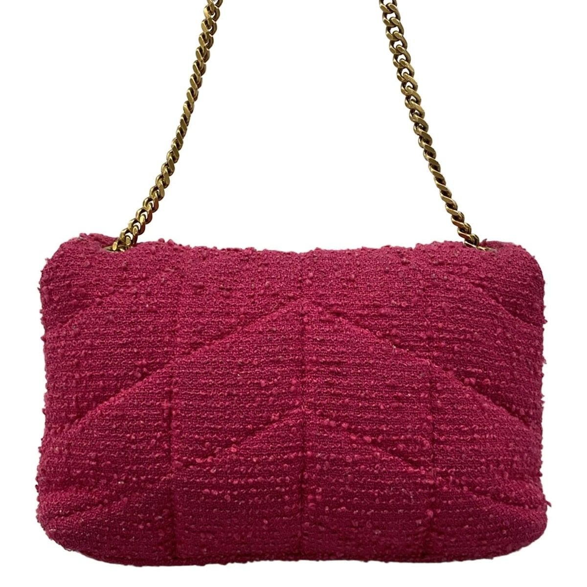 Saint Laurent Paris Shoulder Bag Pink Chain — view 3
