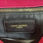 Saint Laurent Paris Shoulder Bag Pink Chain — view 8
