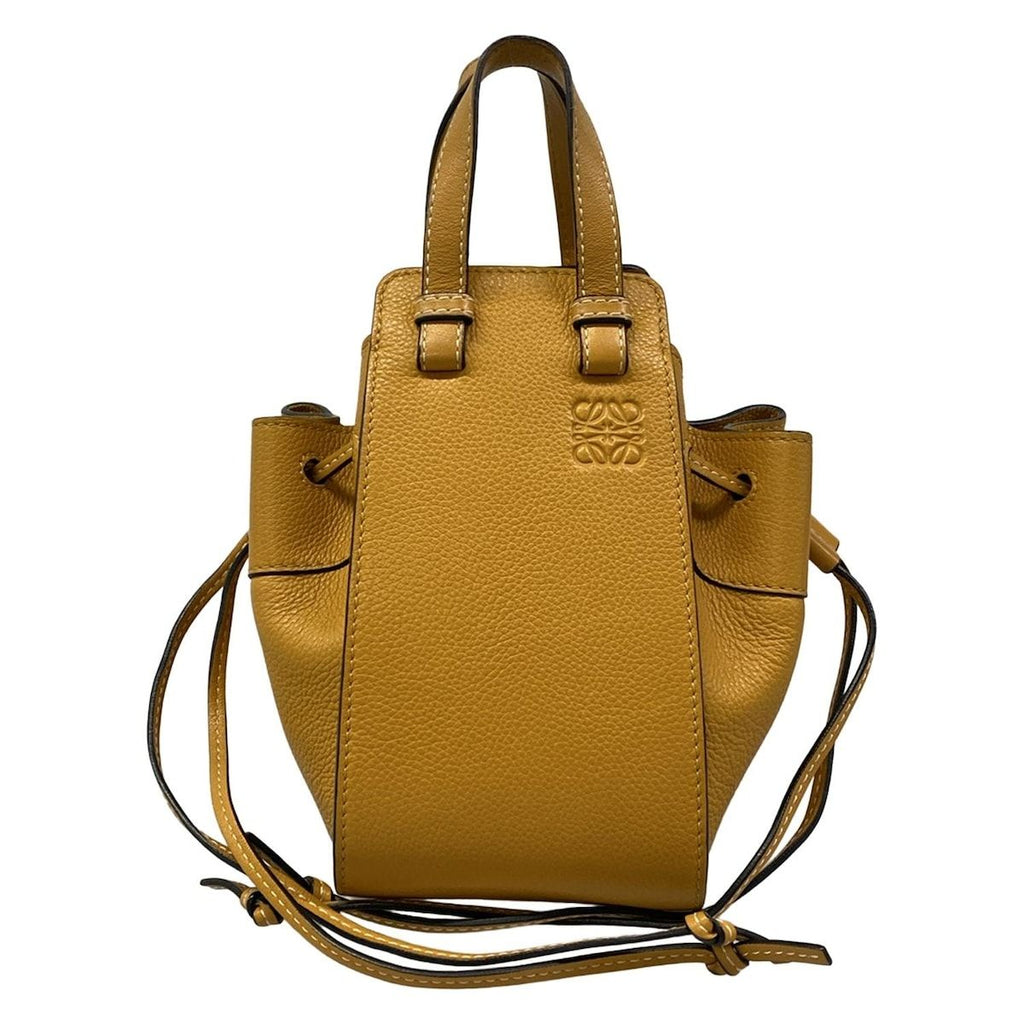 Loewe Handbag Hammock Drawstring Bag Mini Yellow