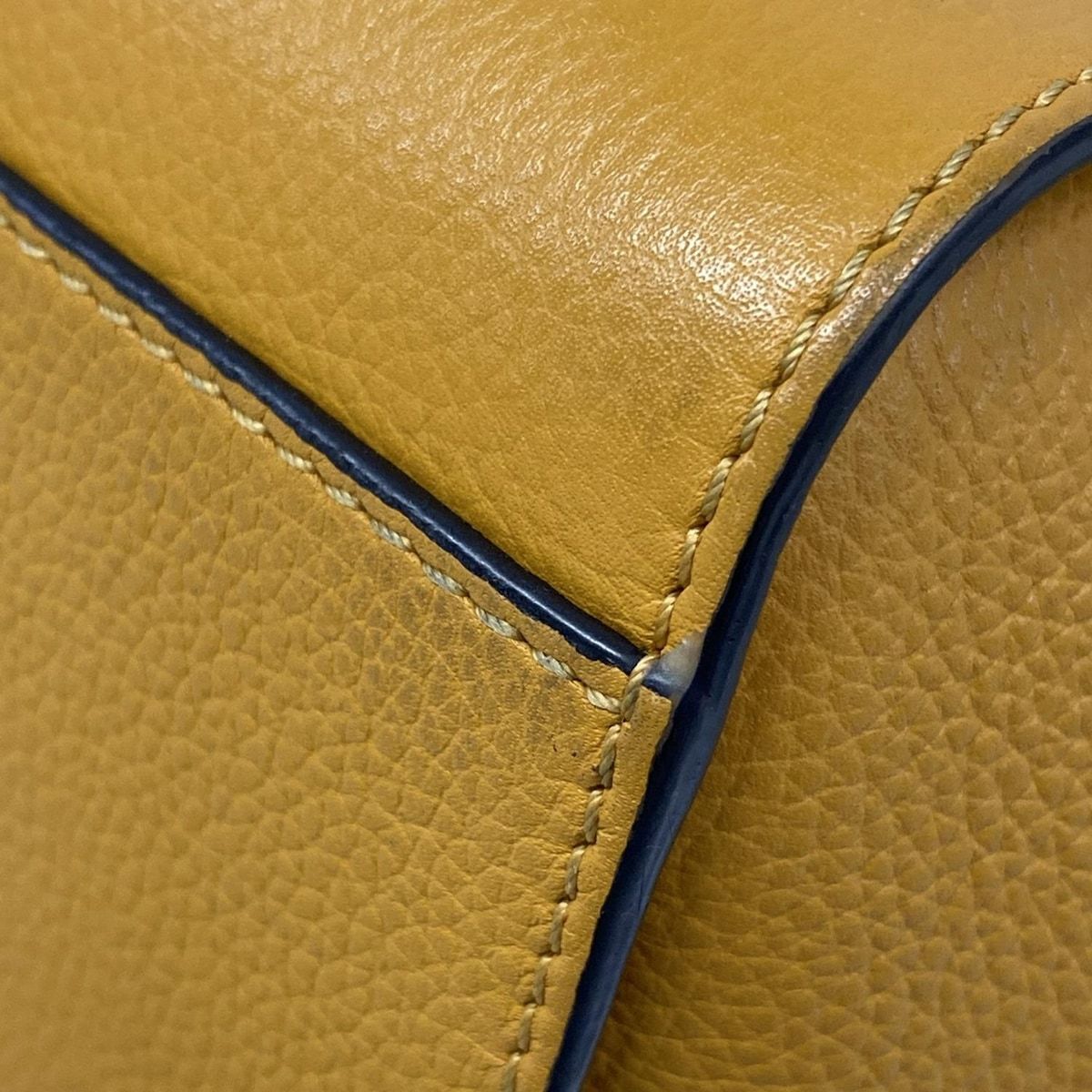 Loewe Handbag Hammock Drawstring Bag Mini Yellow — view 6