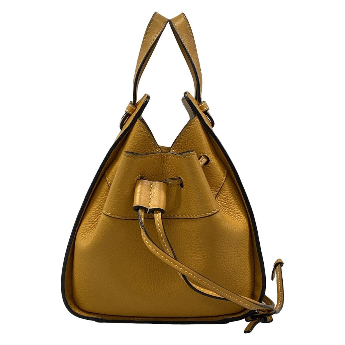 Loewe Handbag Hammock Drawstring Bag Mini Yellow — view 2