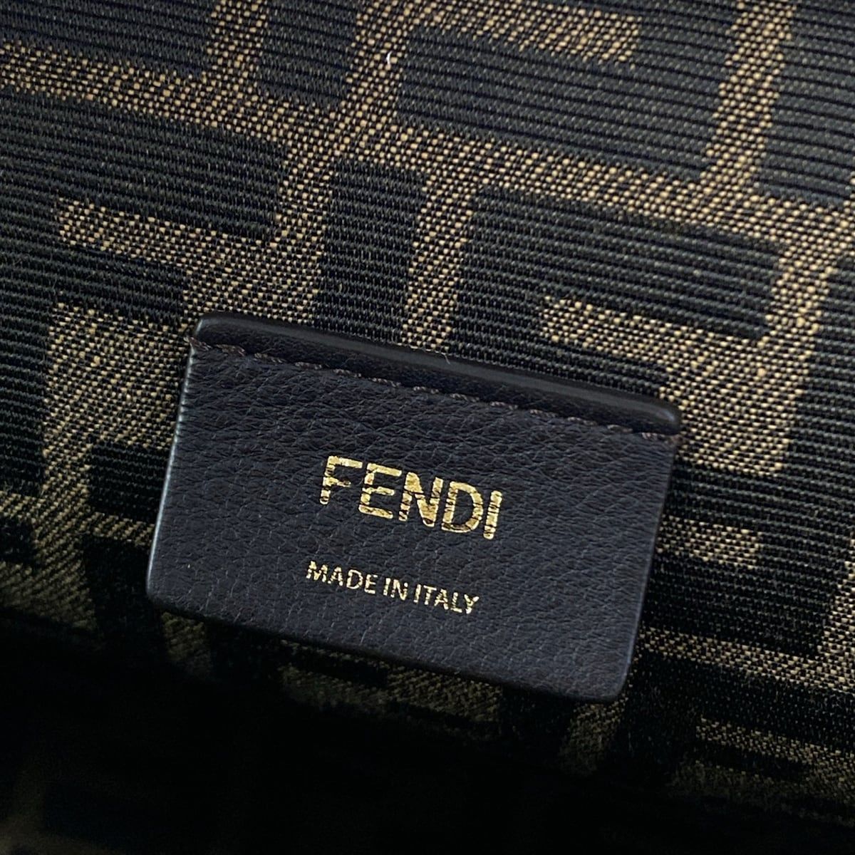 Fendi Clutch Fast Black Leather — view 9