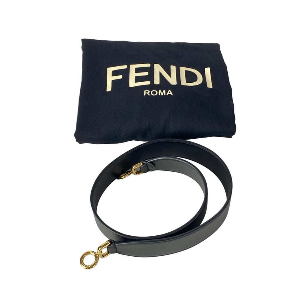 Fendi Clutch Fast Black Leather — view 8