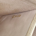 Louis Vuitton Shoulder Bag Monogram Empreinte Pochette Double Zip Beige Dore — view 9