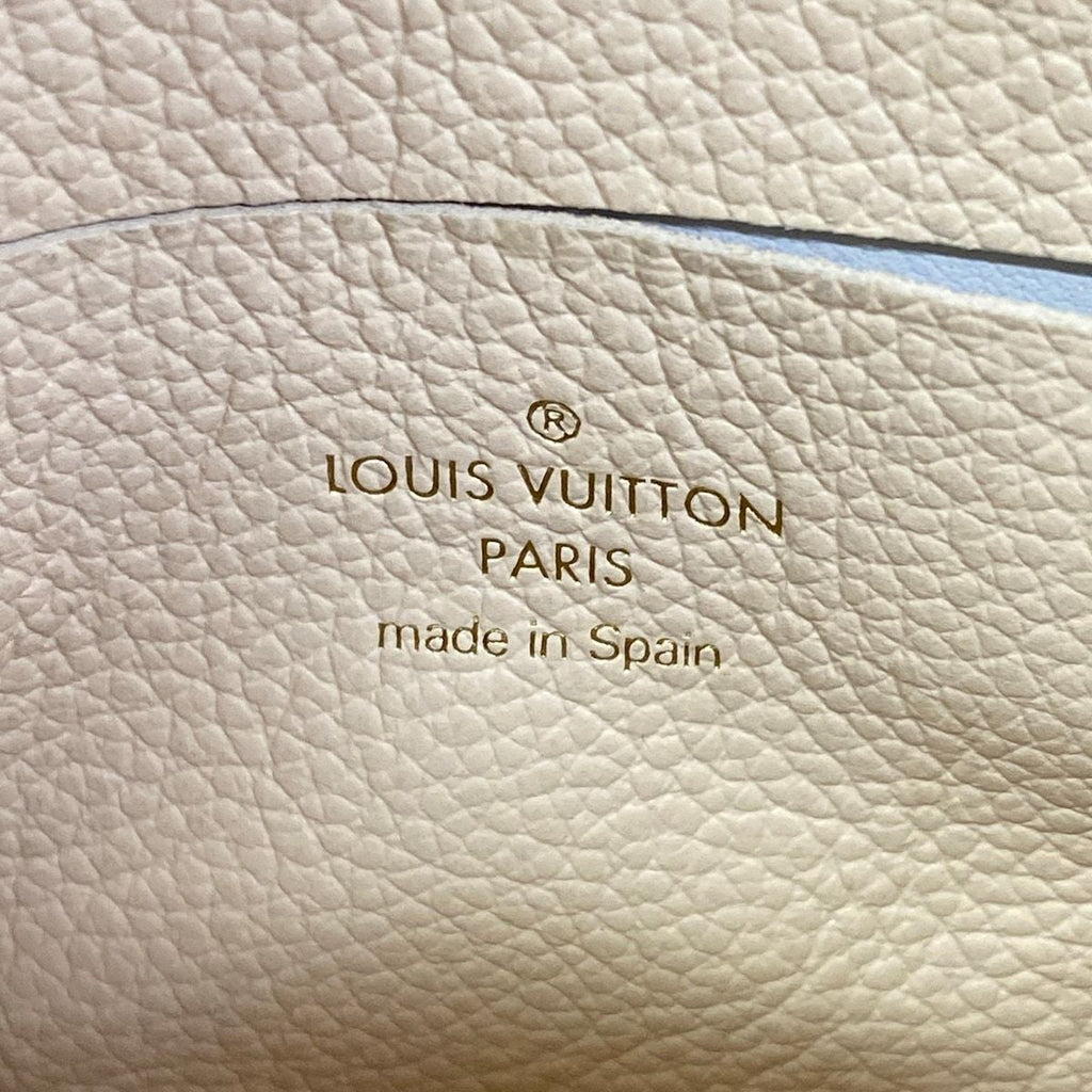 Louis Vuitton Shoulder Bag Monogram Empreinte Pochette Double Zip Beige Dore — view 8