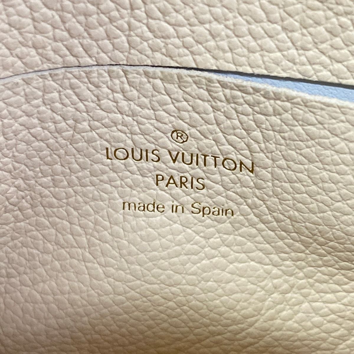 Louis Vuitton Shoulder Bag Monogram Empreinte Pochette Double Zip Beige Dore — view 8