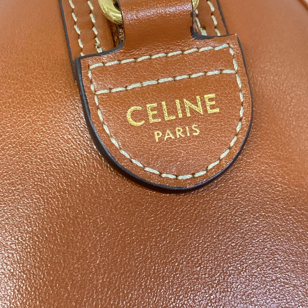 Celine Handbag Small Boston Cuill Triomphe — view 9