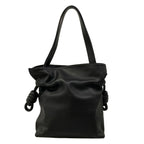 Loewe Shoulder Bag Flamenco Knot 26 Black Leather — view 3