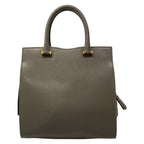 Saint Laurent Paris Handbag Uptown Small Dark Gray Leather — view 3