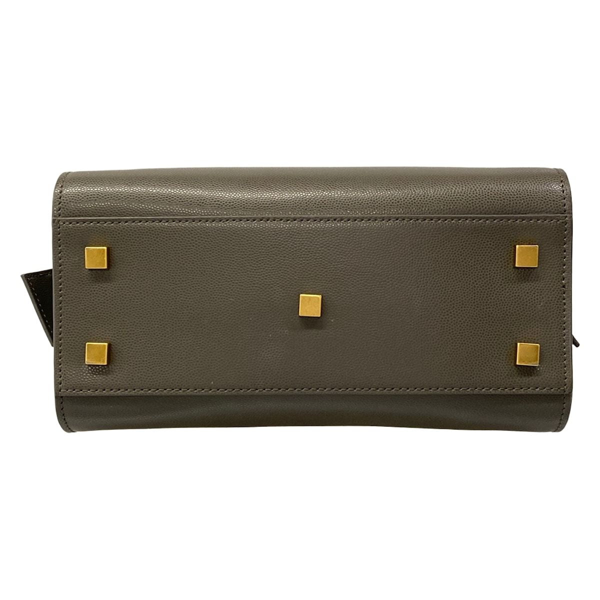 Saint Laurent Paris Handbag Uptown Small Dark Gray Leather — view 5