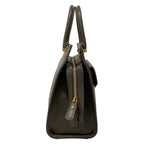 Saint Laurent Paris Handbag Uptown Small Dark Gray Leather — view 2