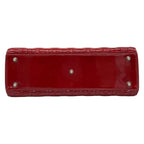 Dior Handbag Lady Large Bag Red Leather — view 5