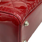 Dior Handbag Lady Large Bag Red Leather — view 6