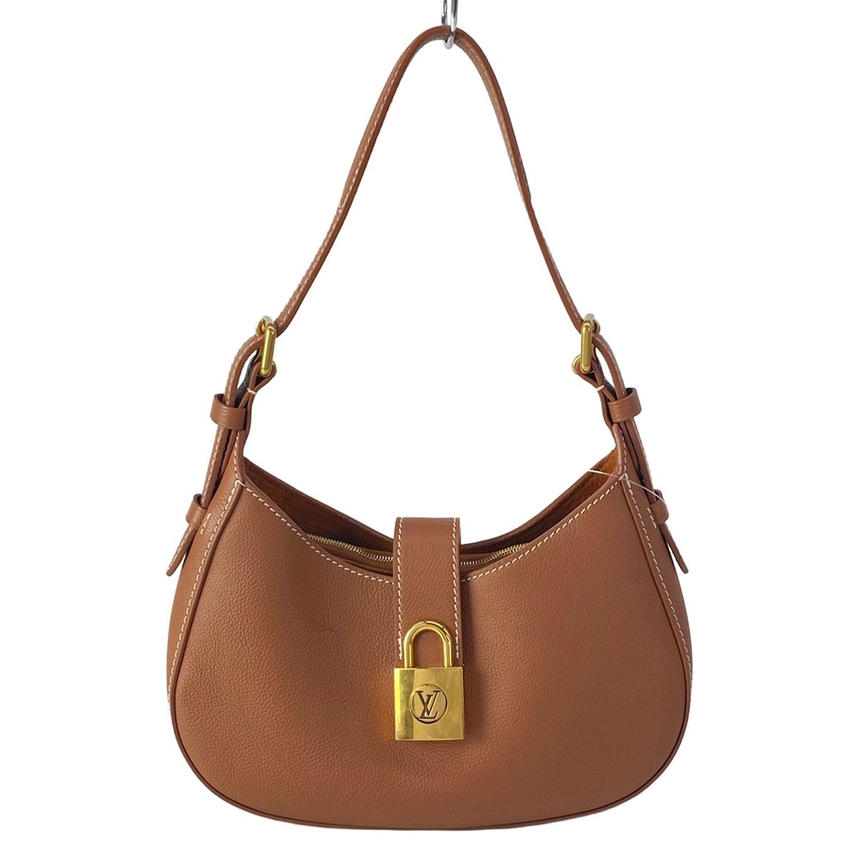 Louis Vuitton Shoulder Bag Collection Line Lowkey Bag Cognac Leather Cowhide
