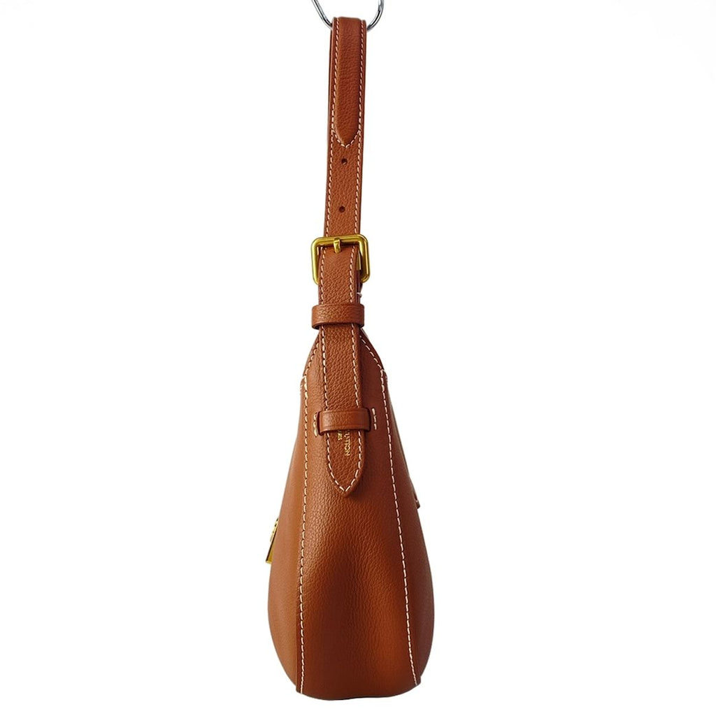 Louis Vuitton Shoulder Bag Collection Line Lowkey Bag Cognac Leather Cowhide — view 4