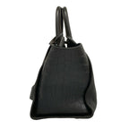 Saint Laurent Paris Handbag Downtown Cabas Black Embossed Leather — view 4