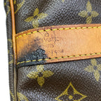 Louis Vuitton Boston Bag Monogram Keepall Bandouliere 55 — view 9
