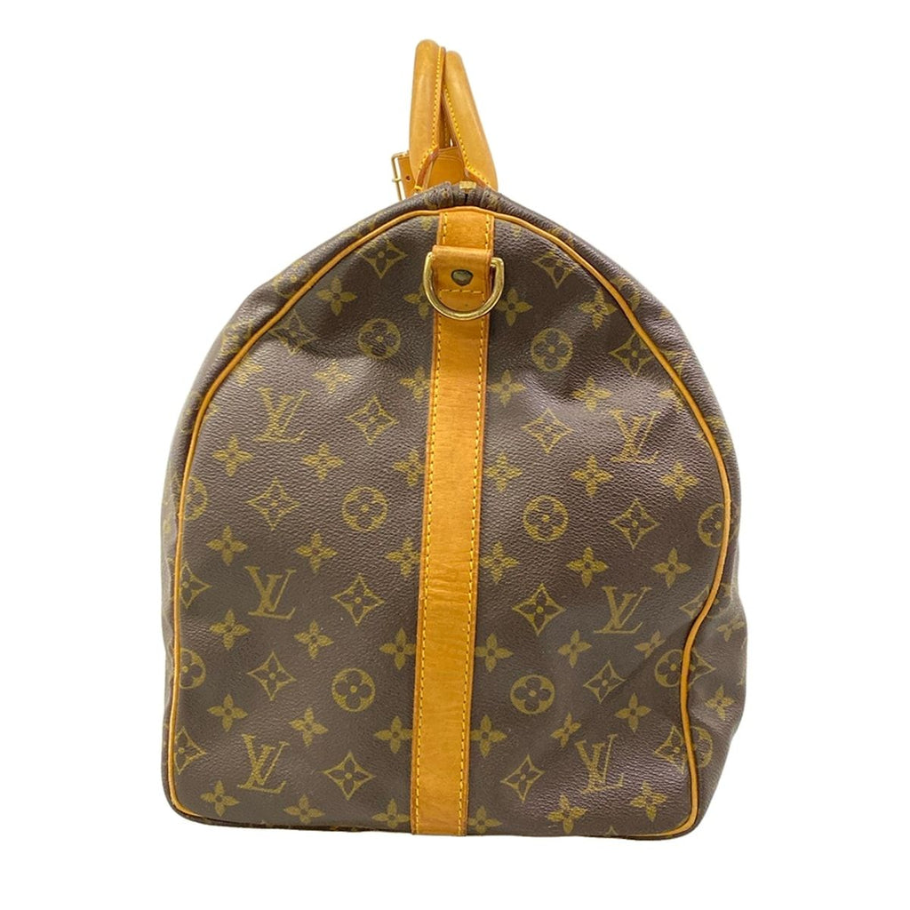 Louis Vuitton Boston Bag Monogram Keepall Bandouliere 55 — view 4