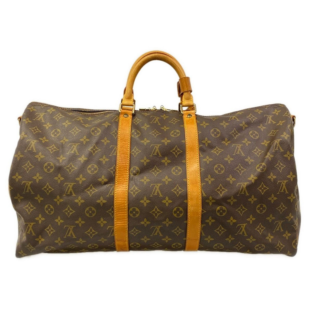 Louis Vuitton Boston Bag Monogram Keepall Bandouliere 55 — view 3