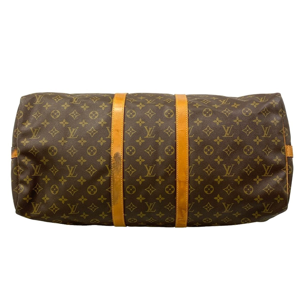 Louis Vuitton Boston Bag Monogram Keepall Bandouliere 55 — view 5