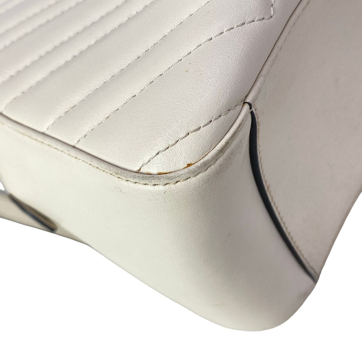 Gucci Backpack GG Marmont Ivory Leather — view 6
