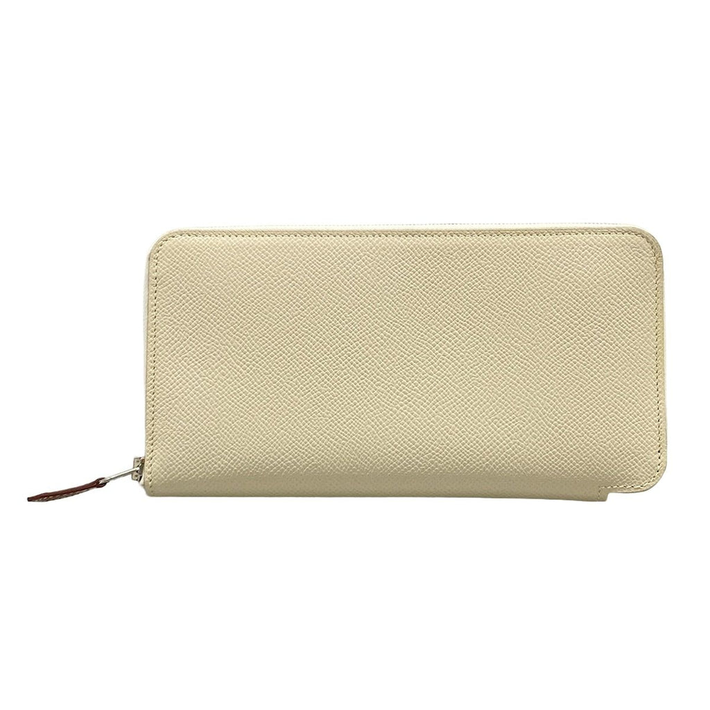 Hermes Wallet Azap Long Silk in Cles Move Perlee Silver Zip Around