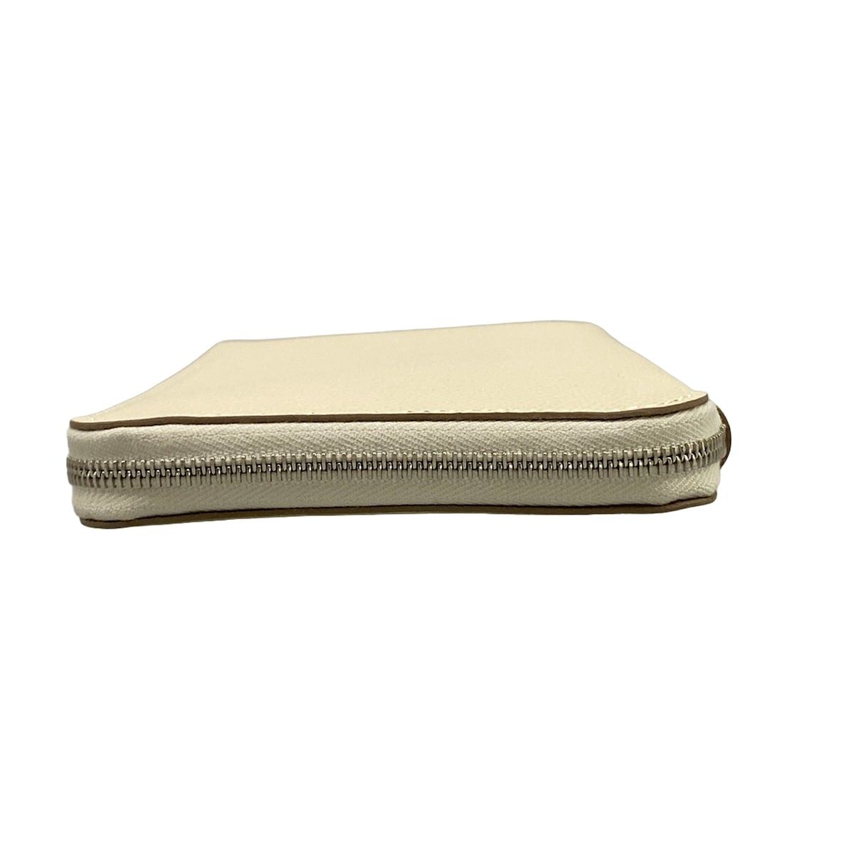 Hermes Wallet Azap Long Silk in Cles Move Perlee Silver Zip Around — view 8