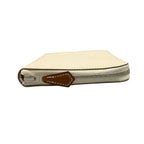 Hermes Wallet Azap Long Silk in Cles Move Perlee Silver Zip Around — view 9