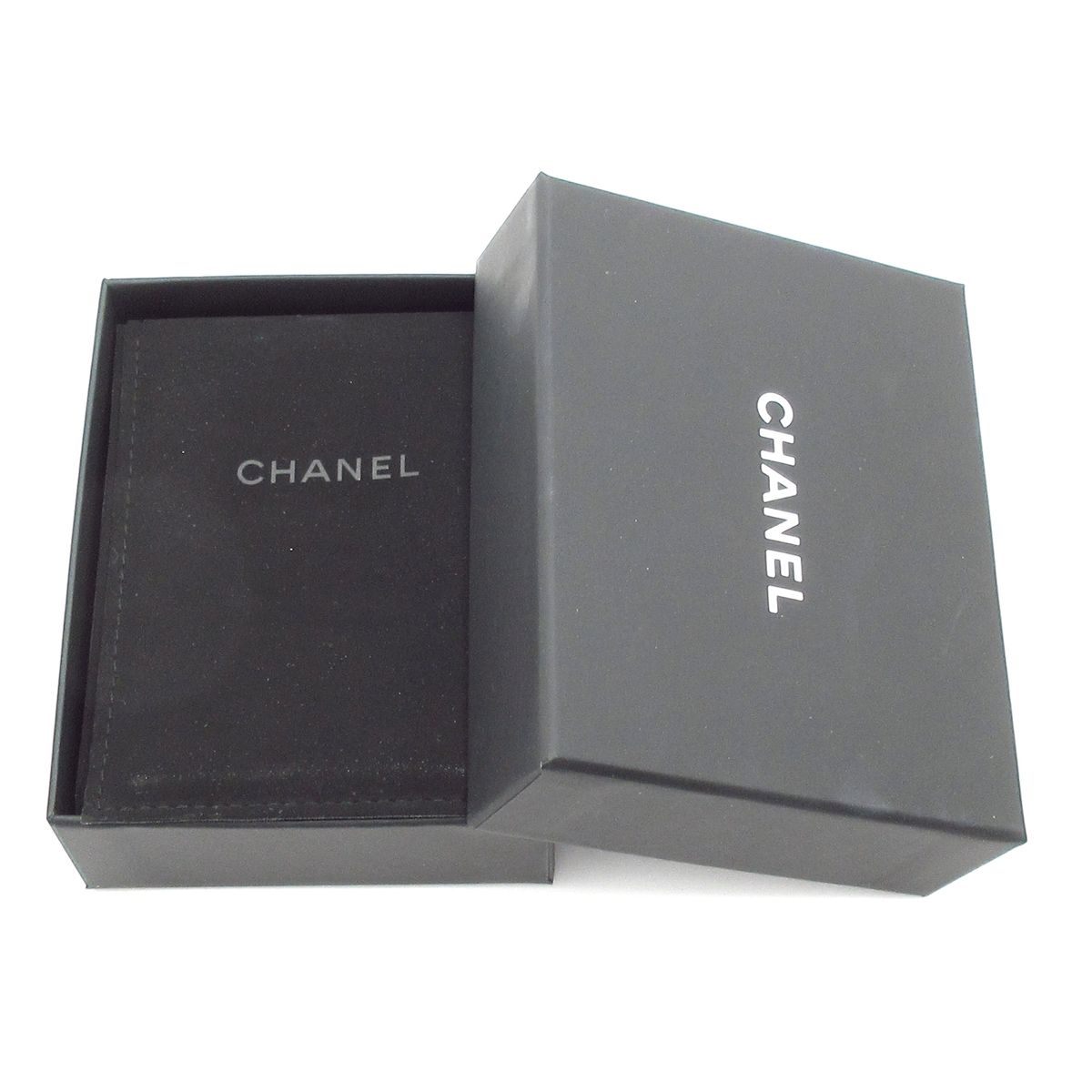 Chanel Necklace CC Logo Gold Clear — view 7
