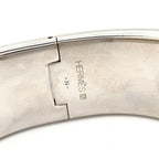 Hermes Bangle Clic Clac Silver Purple Bracelet — view 4