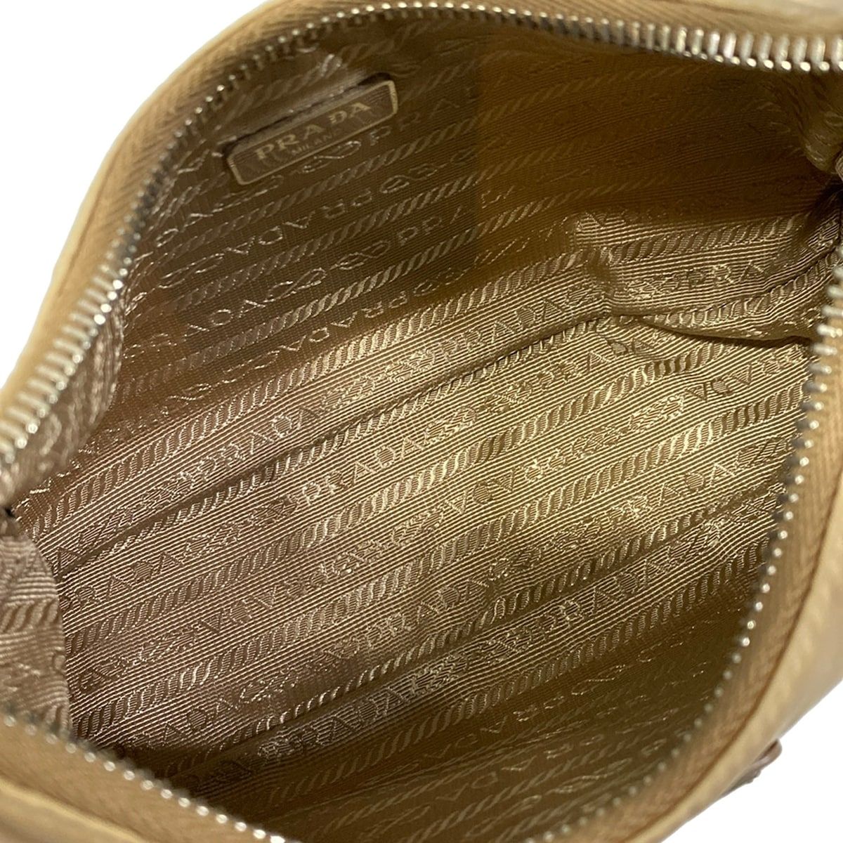 Prada Handbag Beige Re Edition Leather — view 7