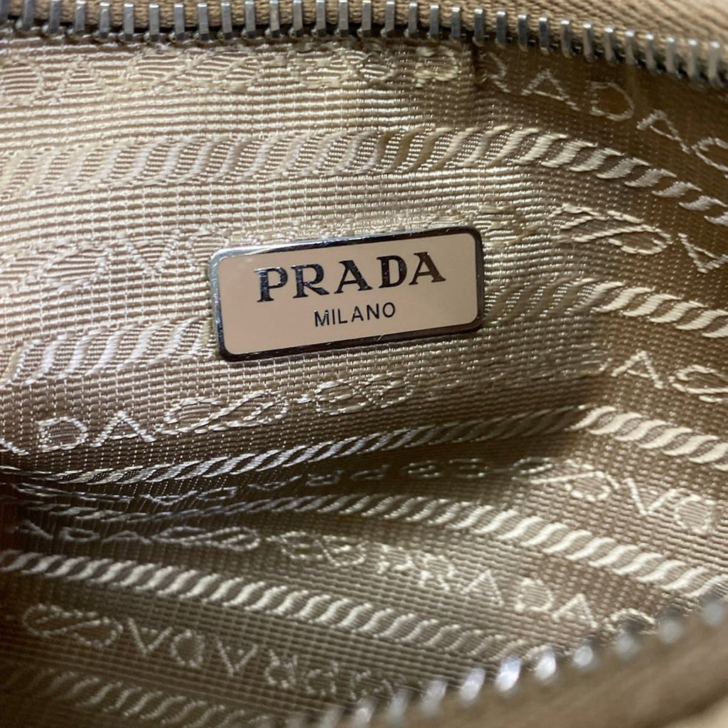 Prada Handbag Beige Re Edition Leather — view 8