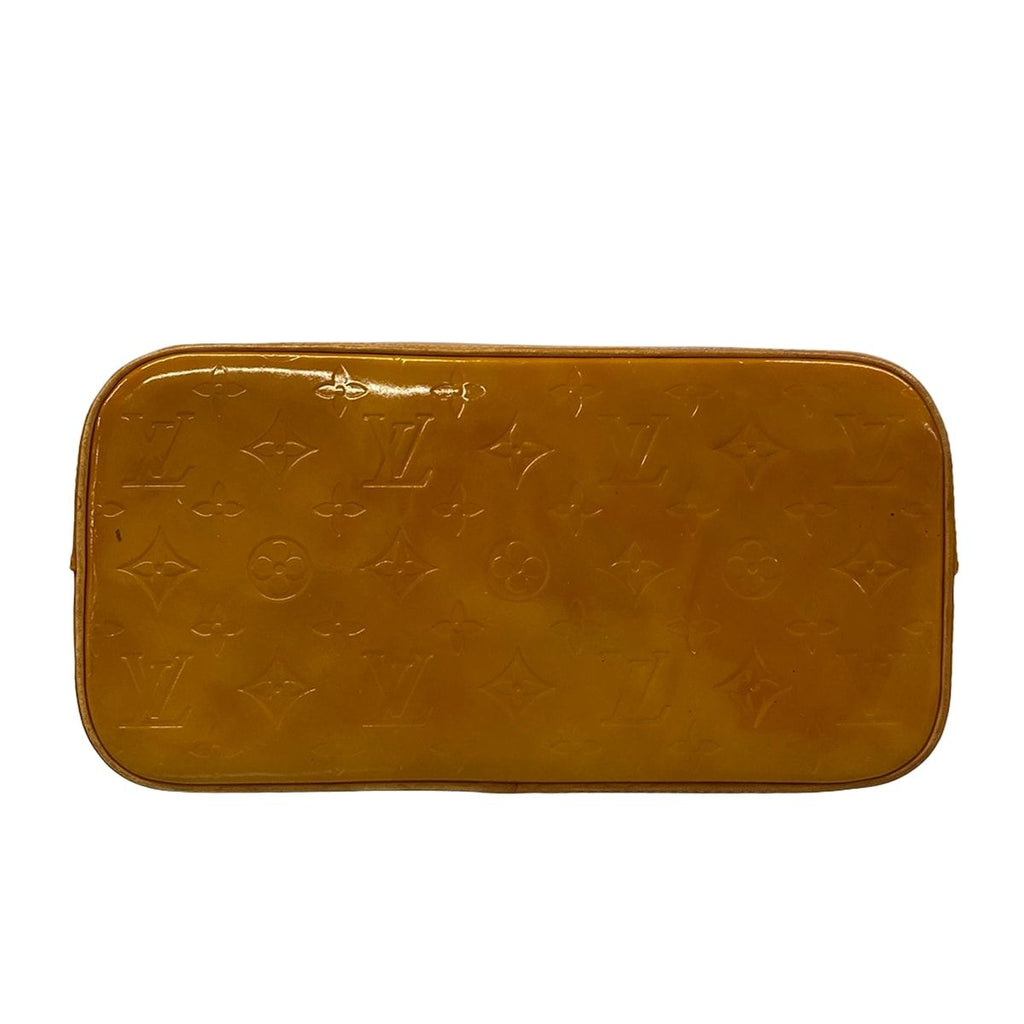 Louis Vuitton Tote Monogram Vernis Houston Soft Beige Leather — view 5