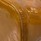 Louis Vuitton Tote Monogram Vernis Houston Soft Beige Leather — view 6