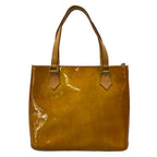 Louis Vuitton Tote Monogram Vernis Houston Soft Beige Leather — view 3